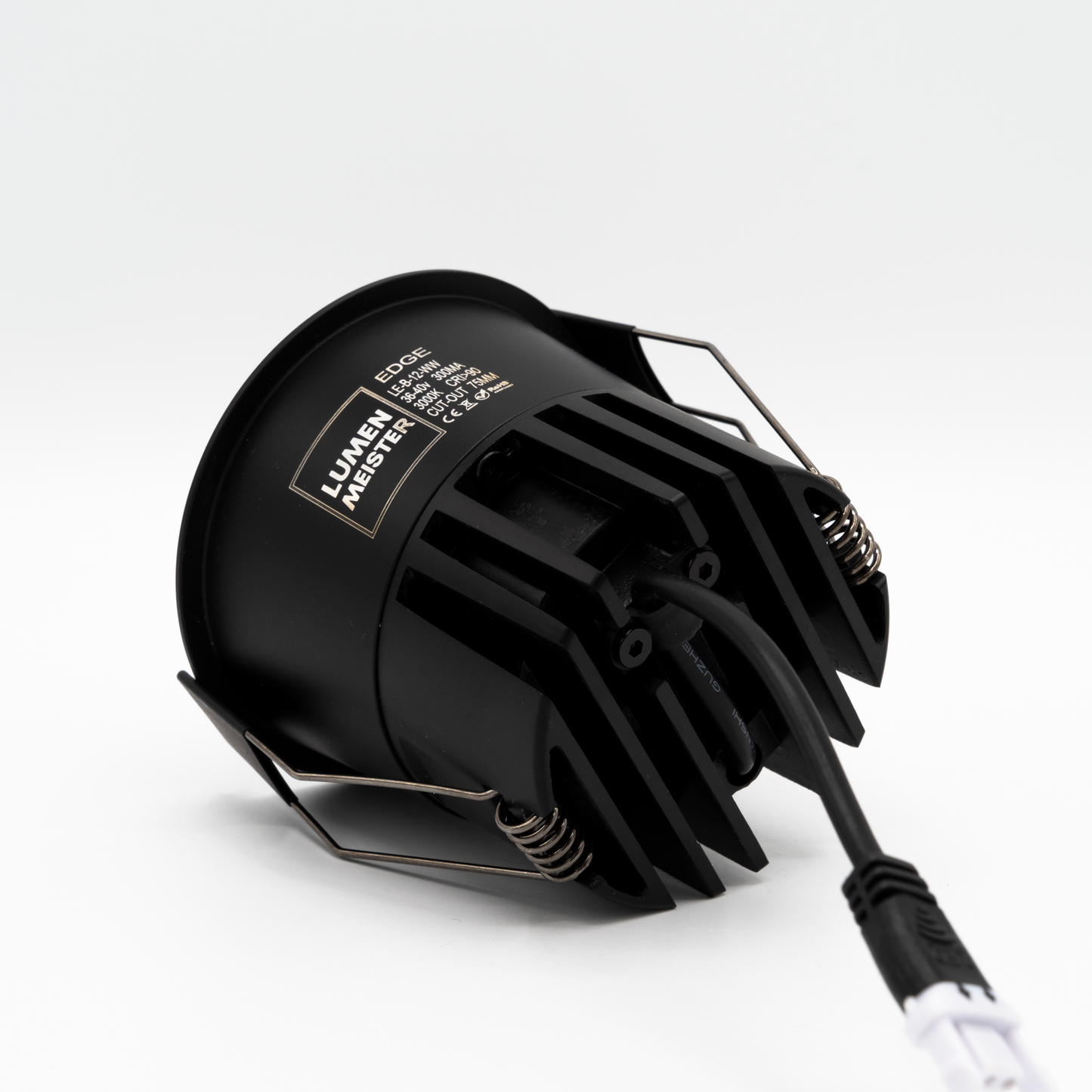 EDGE75 Einbauspot - black