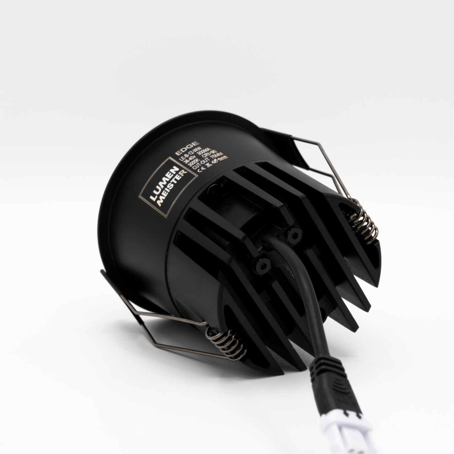 EDGE75 Einbauspot - black