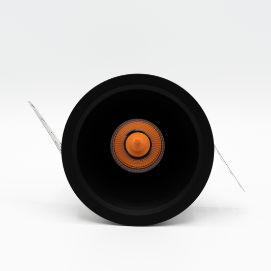 SOLID75 Einbauspot - black